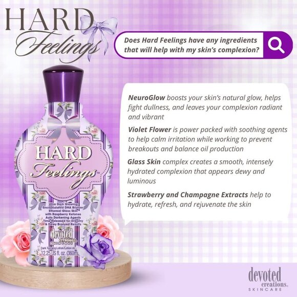 Devoted Creations Hard Feelings Tanning Lotion New 2025! - Picture 5 of 6